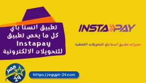 تطبيق انستا باي كل ما يخص تطبيق Instapay للتحويلات الالكترونية