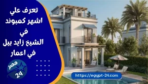 تعرف علي اشهر كمبوند في الشيخ زايد بيل في اعمار
