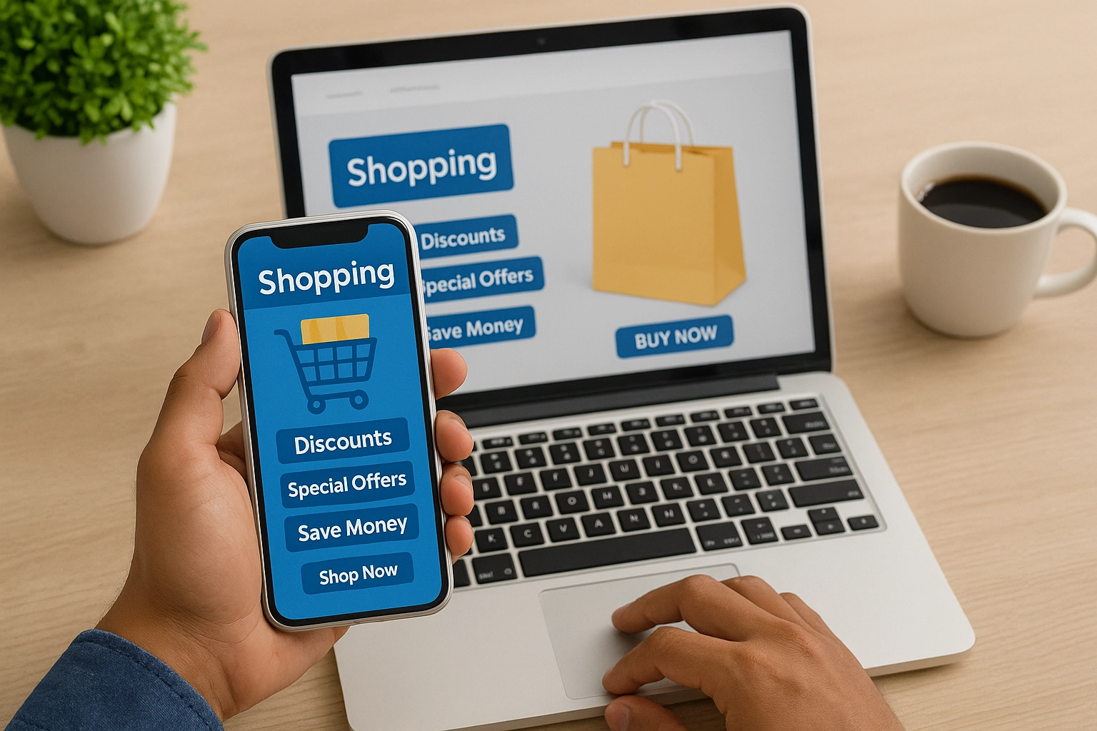 مزايا التسوق عبر تطبيقات التوفير