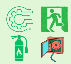 شهادة تركيب ادوات الوقاية والحماية من الحريق